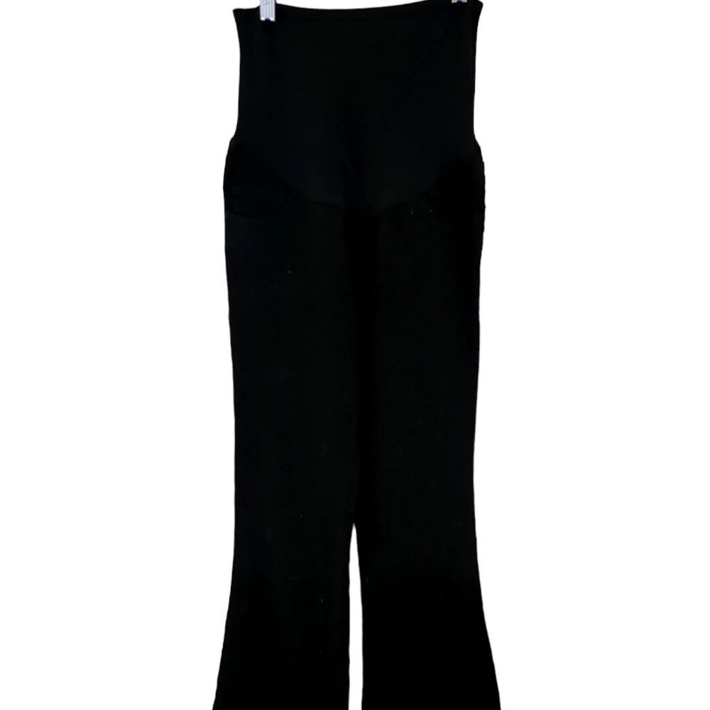 Old Navy Maternity Jeans Black Skinny Flare Size 2